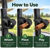 Magnetic Golf Cigar Holder for Golf Carts – Flexible Silicone