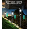COXSENI Solar Pathway Lights Outdoor 6 Pack, Bright Solar Path