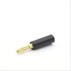 JQ RCA banana plug standard type black / RCA 바나나 플러그 일반형 흑색
