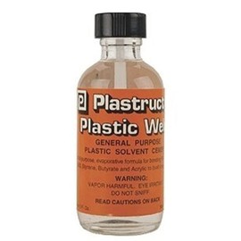 Plastruct Plastic Weld w/applicator 2oz Bottle