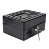 Joyzan Mini Safe Box, Steel Petty Lockable Box with Key