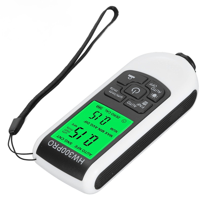 Digital Coating Thickness Gauge High Accuracy Anti Slip Paint Mil