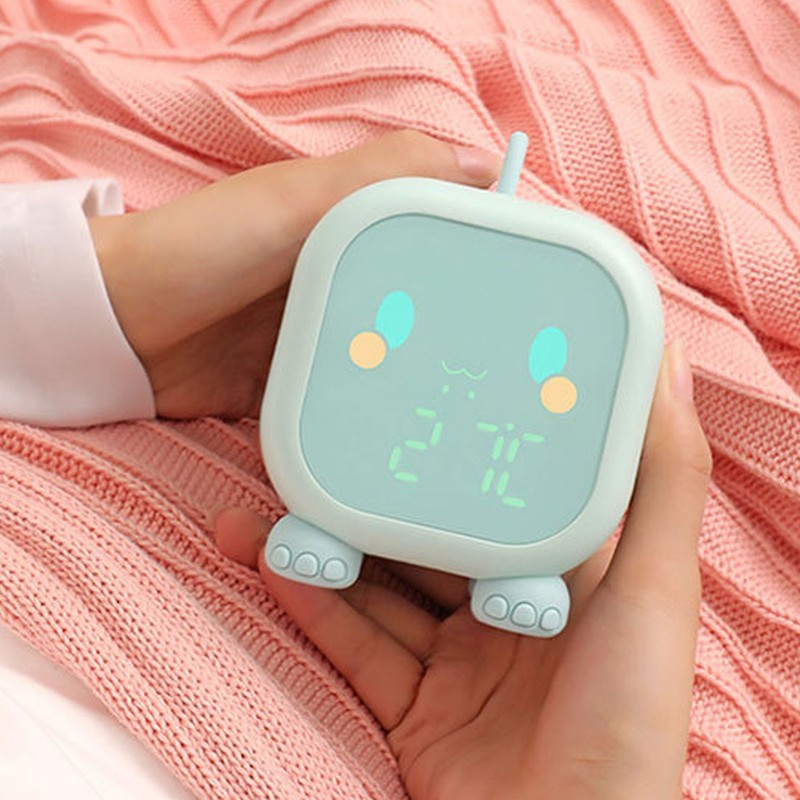 Digital Clock Intelligent Cute Fun Dragon LED Silicone Cartoon Bedside