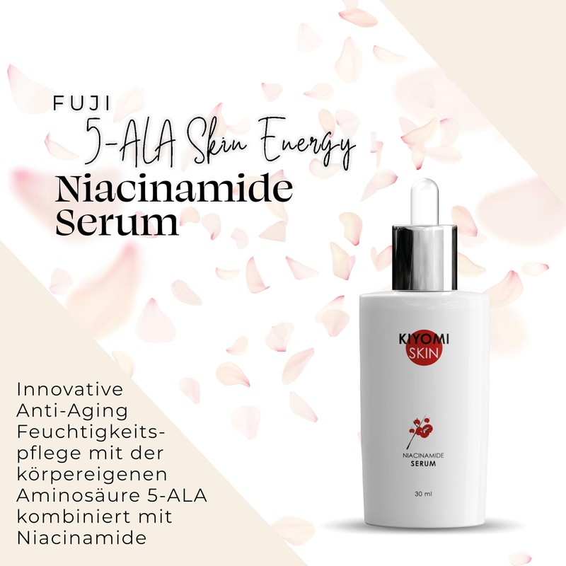 KIYOMI SKIN 5-ALA Skin Energy Niacinamide Serum - 30 ml,