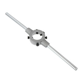 Operitacx Die Stock Holder Wrench Adjustable Die Stock Spanner for Dies Durable Tool Steel Design for Manual Thread Processing and External Thread Machining