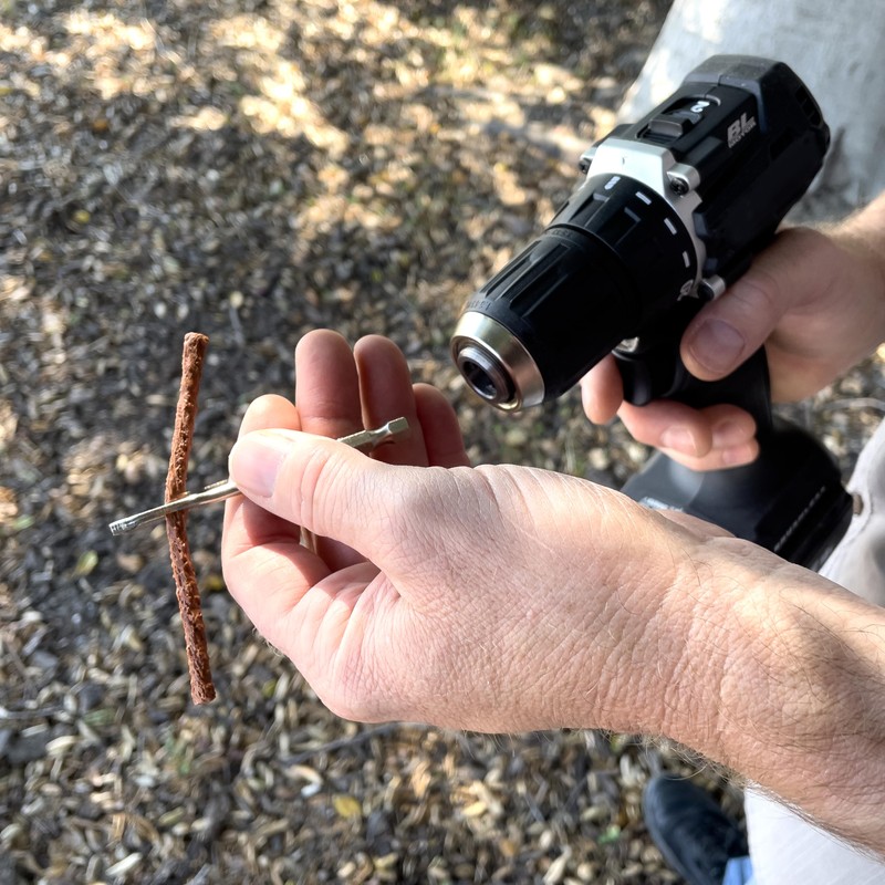 Slime 20501 Tire Plug Drill Bit Kit, All Drills Compatable,