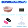 Face Bowl for Ice Bath, Cold Face Plunge Bowl Kit,