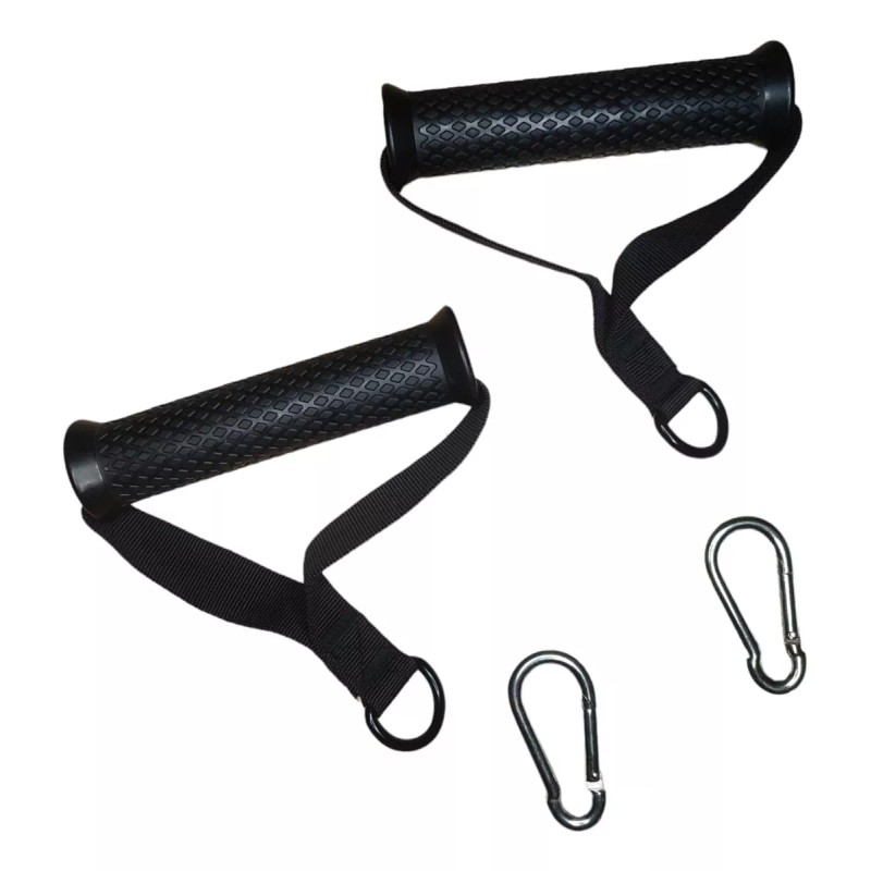 Vida Fuerte Agarraderas Tipo D Nylon Gym Maneral/asa Para Polea