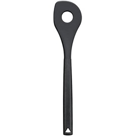 triangle 71 711 15 00_B Rührlöffel mit Silikon und Loch schwarz professionelle Qualität Kochlöffel