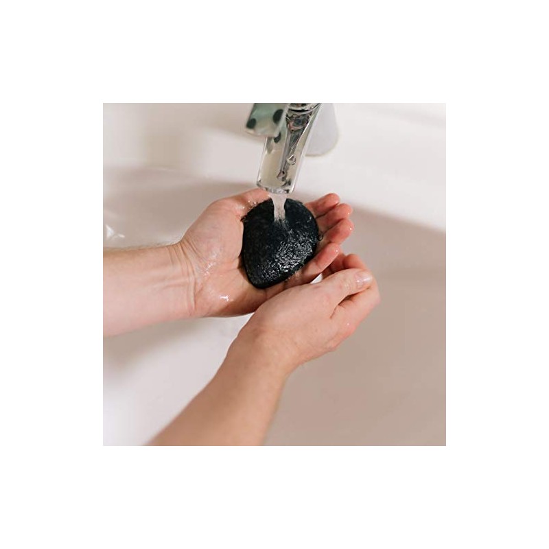 CROLL & DENECKE Konjac Sponge Bamboo Charcoal Pack of 1