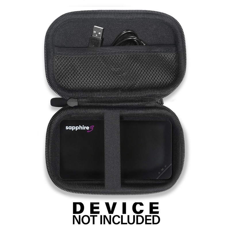 CaseSack Case for Sapphire 3 Mobile Hotspot Black