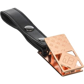 e.x.p.japon Shoe Clip PKG-Black Metal Shoe Pinch PKG - Synthetic Leather Black 1 Piece (x1) e-scp01pg