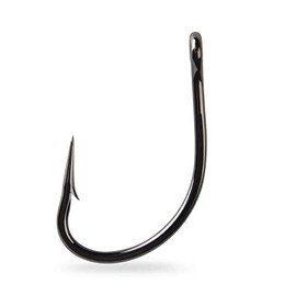 Mustad UltraPoint O'Shaughnessy Live Bait 3 Extra Short Hook with in-Line Point (Pack of 100), Black Nickel, 4/0