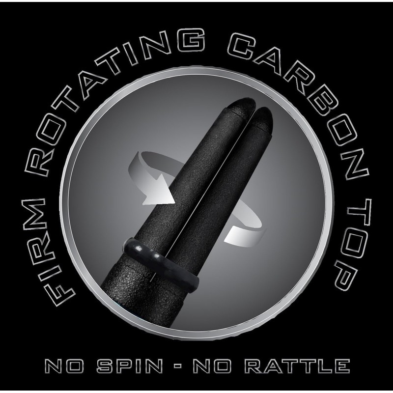 Harrows Darts Technology Carbon 360 Shafts, Rotating Carbon Top by
