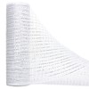Ribbli White Metallic Mesh Ribbon,10 inch x 30 feet(10Yard), White