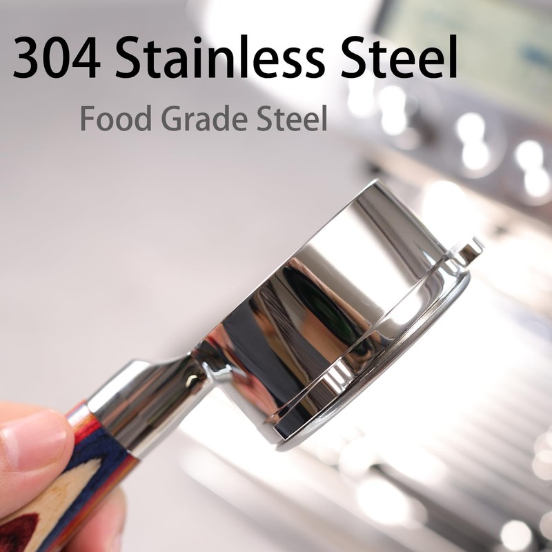 Bottomless Portafilter 54mm Compatible for Breville Barista Express, Pro, Touch,