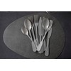 Mikasa 4pc PU Pebble Placemats, Slate Grey, 38cm x 30cm,