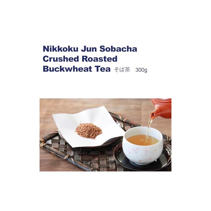 Nikkoku Jun Sobacha Crushed Roasted Buckwheat Tea 300g