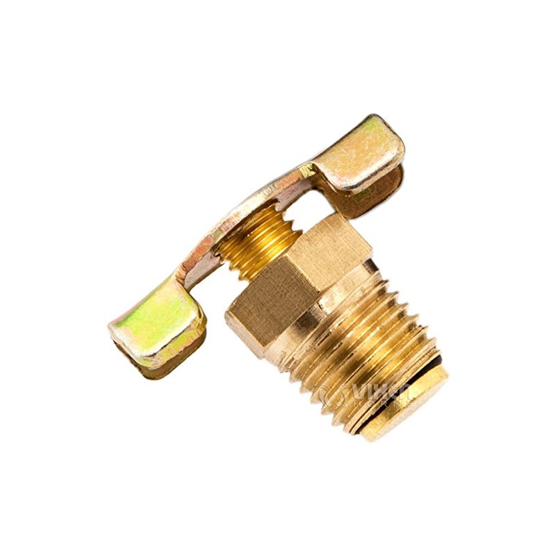 Vixen Horns 1/4" NPT Wing/Petcock Style Drain Valve for Train/Air
