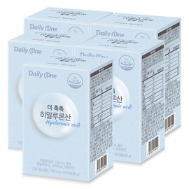Daily One [데일리원] 더 촉촉 히알루론산 30g 60캡슐 x 5통 5개월분