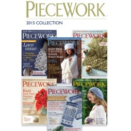 Interweave Press, LLC PieceWork Magazine 2015 Collection CD - 6 Issues