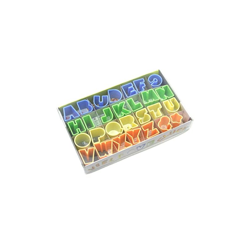 Städter Cookie Cutters Alphabet Set of 28 Plastic in Gift