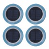 4Pcs Solar Floating Lights Waterproof LED Swimming Pool Lamp Solar