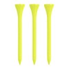 Wood Golf Tees, Neon Yellow, 3.25" (200 Tees)