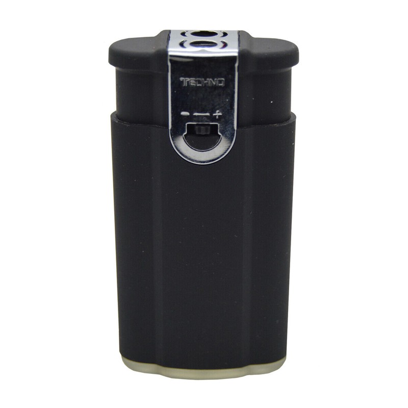 Techno Torch 2 pcs "Black" Dual Flame Torch Soft &
