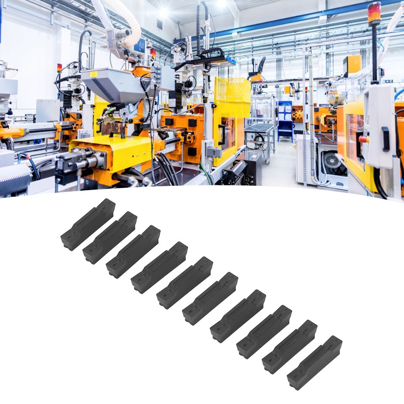 10Pcs Carbide Insert Cutter PVD Coating CNC Cutting Milling Accessory