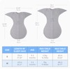 Knirose Swaddling Sack Baby Transition Sleeping Bag with Anti-Scare Function,