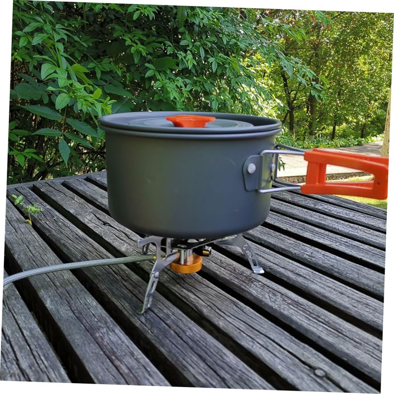 Mipcase 1 Set Portable Camping Cookware Durable Camping Pots and