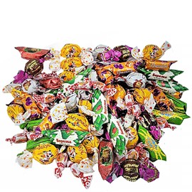 Supreme Sweets Candy Mix Gift Bag -Belarusian Candy Mix - Ulitimate Assortment of Chocolate and Caramel Party Candy Mix of Eastern European Candies– Variety of Belarusian Candies by the Pound (2.2kg / 5 lbs)