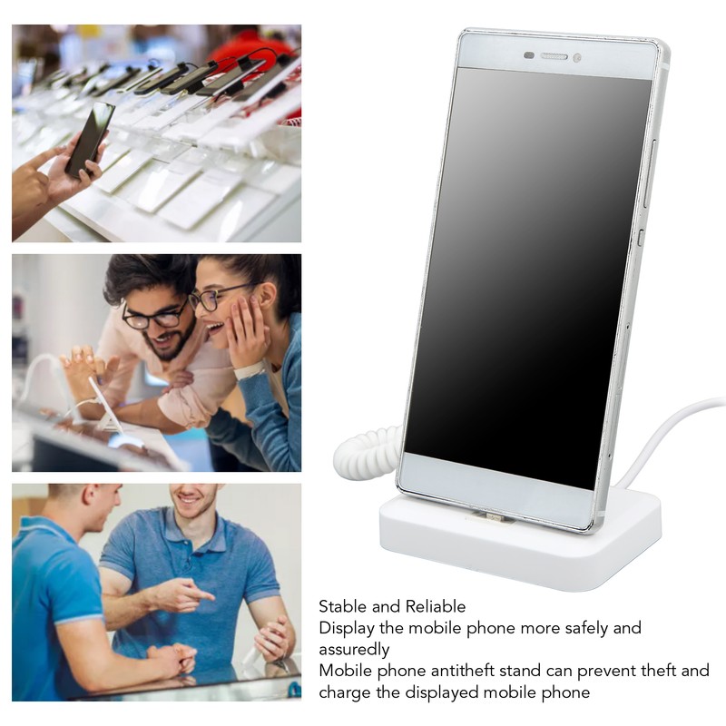 Phone Antitheft Display Stand Burglar Alarm Charging Function Cellphone Stand