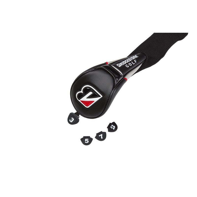 Bridgestone HC2501 BK Tour Series Head Cover (Sock Type) for