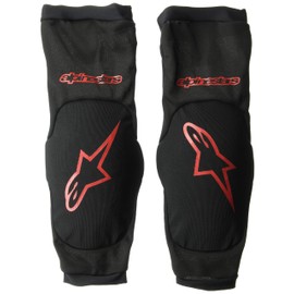 Alpinestar Paragon Plus Ellenbogenschoner für Herren, Schwarz/Rot, Größe XS