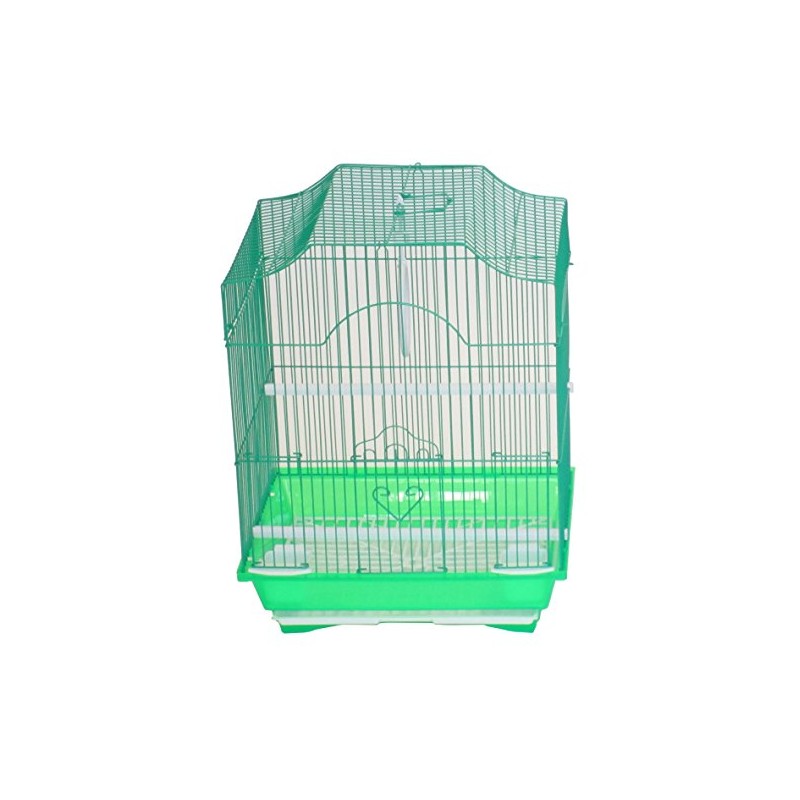 YML A1334GRN Cornerless Flat Top Cage, Medium