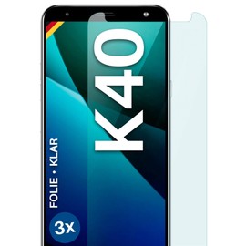 moex FlexProtect Screen Protector Compatible with LG K40 Screen Protector Only 0.2 mm Thin, HD Ultra Clear and Extra Scratch-Resistant - Pack of 3
