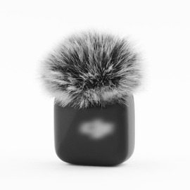 LEFXMOPHY Windscreen for DJI MIC MINI (2024) Wireless Microphone Furry Wind Muff Deadcat Cover (Not for Dji Mic 1 and 2)