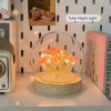 Romántica Luz De Noche De Flor De Tulipán Led Bricolaje
