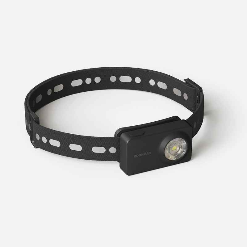 Bookman Urban Visibility Monocle Rechargeable Headlamp for Running - Lightweight,