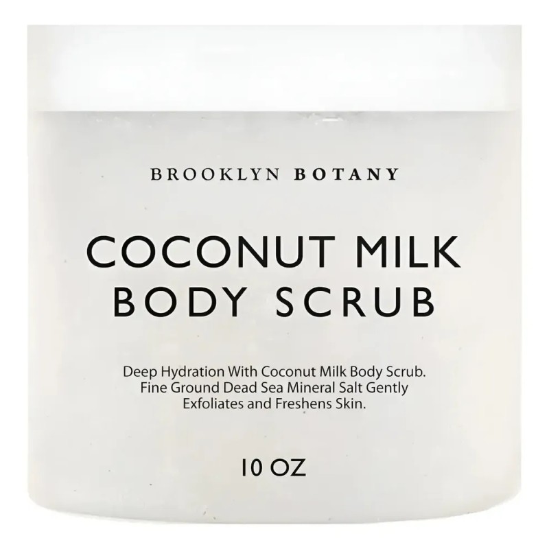 Exfoliante Corporal y Facial Brooklyn Botany de Leche de Coco,