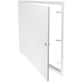 Vent Systems 24" x 24" Inch Lockable Metal Access Panel - Easy Access Doors with Locking Mechanism - Access Panel for Drywall, Wall and Ceiling Electrical and Plumbing Service Door Cover