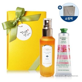 Gift packaging Dalba White Truffle Royal Intensive Serum 100ml + Nature Republic Hand Cream 30ml Season 5 - Thank You Tag / 선물포장 달바 화이트 트러플 로얄 인텐시브 세럼 100ml + 네이처리퍼블릭 핸드크림 30ml 시즌5 - 감사 택