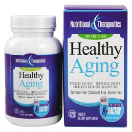 Nutritional Therapeutics Terapéutica nutricional  Envejecimiento saludable con factor NT  120 tabletas por terapia nutricional                        