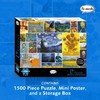 Re-marks Vincent Van Gogh 1500-Piece Puzzle, Artistic Jigsaw Puzzle for