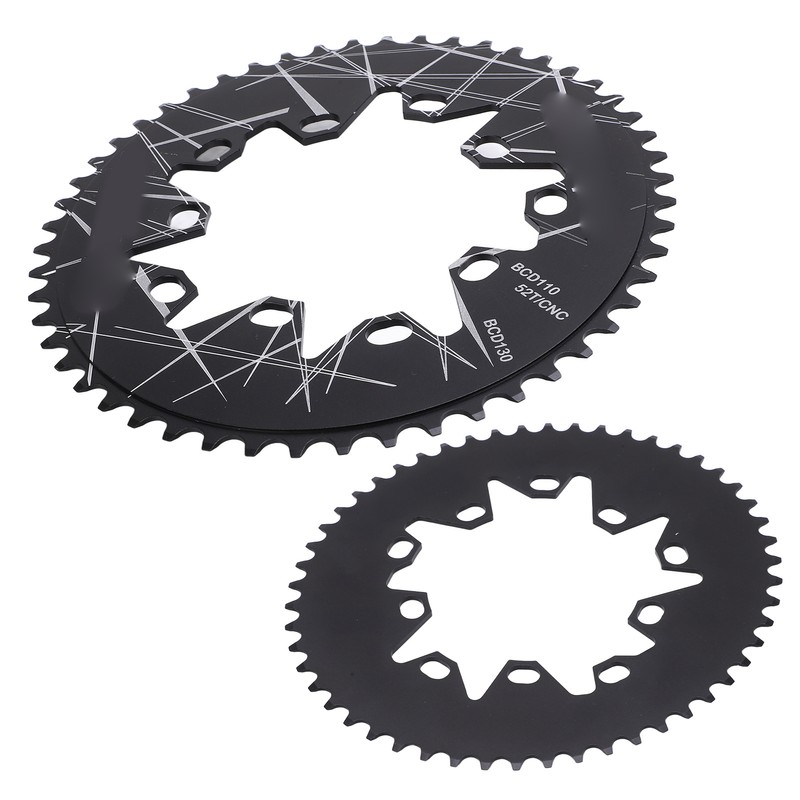 Lp Litepro 52T Oval Disc Chainring 110 130 BCD Road