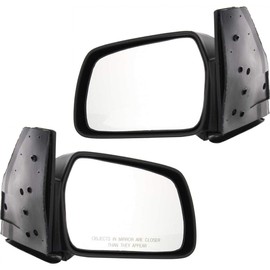 For Suzuki Sidekick 1989-1998 Door Mirror Driver & Passenger Side | Pair | Manual | Non-Folding | Non-Heated | 2-Door | Paintable | Replacement For 8470265A015PK, 8470165A015PK | SZ1320101, SZ1321101