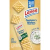 Lance Sandwich Crackers, Captain's Wafers Cream Cheese and Chives, 20