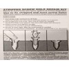 Woodmate 2498 Mr. Grip Screw Hole Repair Kit,Steel,Pack of 1